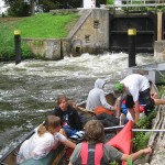 An der Schleuse